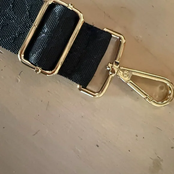 Orla Kiely Black Crossbody Bag Strap - Picture 2 of 4